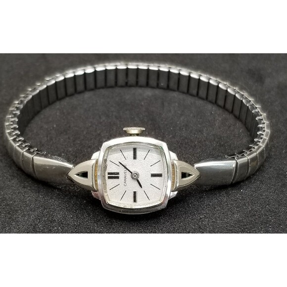 women's Caravelle by Bulova watch vintage n4 1974 stainless steel - Picture 1 of 10